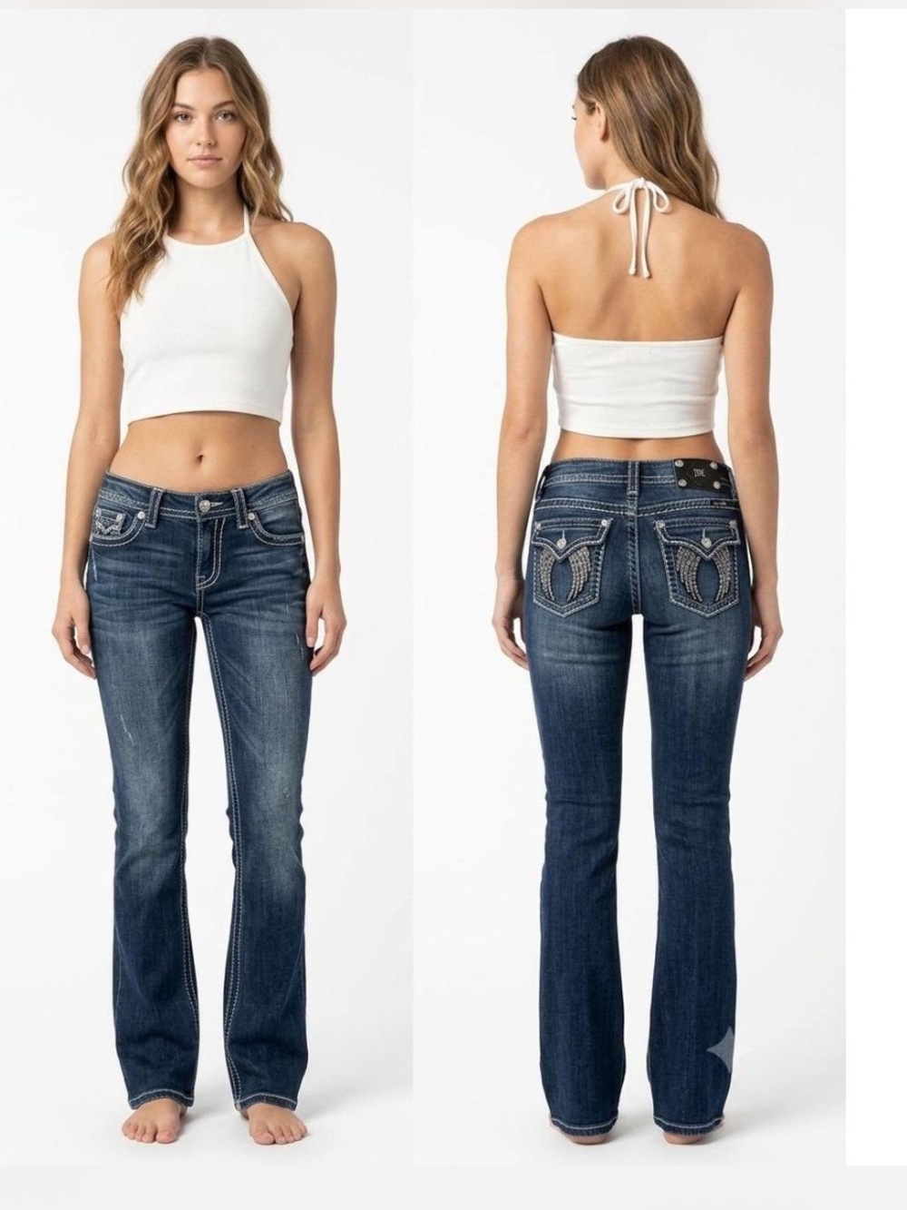 Miss Me 90s /y2k vintage boot cut jeans